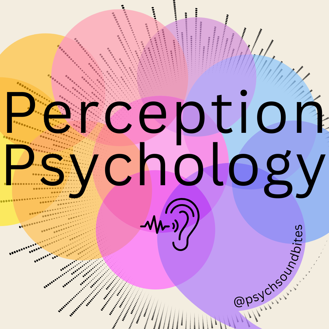 Perception Psychology: a brain, an ear and soundwaves